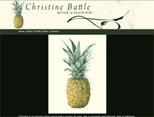 Tablet Screenshot of christinebattle.co.uk